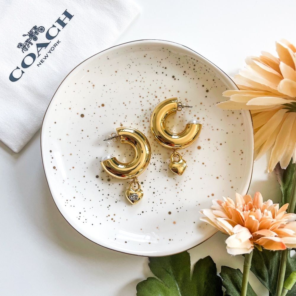 Coach chunky statement hoops